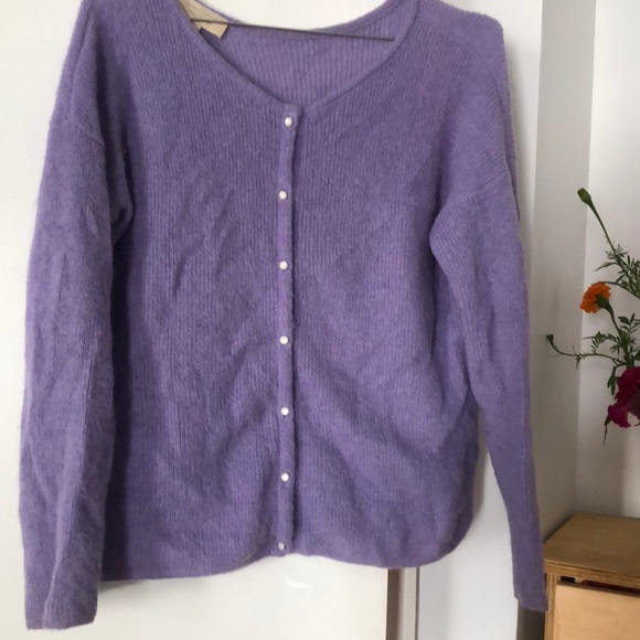 Sezane Sweaters - Sezane lavender gaspard jumper